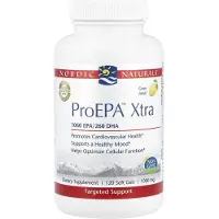 Nordic Naturals , ProEPA Xtra, Sitruuna, 1 000 mg, 120 Pehmeää Pehmolevyä