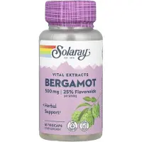 Solaray Bergamot+berberine Kapselit 60 Yksiköt