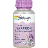 Solaray Saffron Kapselit 30 Yksiköt