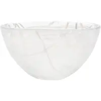 Kosta Boda - Contrast Kulho 16 cm Valkoinen