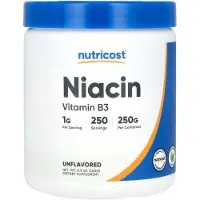 Nutricost - B3-vitamiini Niasiini (250 g)