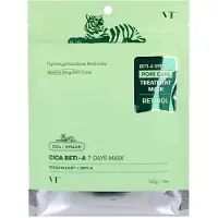 VT Cosmetics Cica Reti-A 7 Days Mask - 7 kappaletta