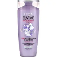 L`Oreal Paris L'Oreal Paris Elvive Hyaluron Plump kosteuttava shampoo kuiville kuiville hiuksille, joka on infusoitunut hyaluronihappohoitokompleksilla, parabeenit