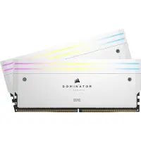 Corsair DOMINATOR TITANIUM RGB 32 Gt (2 x 16 Gt) DDR5 6000 MHz, CL30 -muisti, valkoinen (XMP)