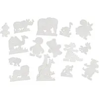 Hama Midi Helmialustat 15-Pack Zoo