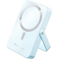 Verbatim 10 000mAh Charge 'n' Go, varavirtalähde telineellä, Magsafe, USB-C PD 20W, sininen