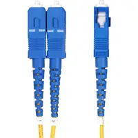 StarTech.com – 50m LC/SC OS2 Single Mode Fiber Cable (SMLCSC-OS2-50M)