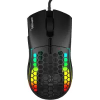 Inca IMG-GT20, Molempikätinen, Optinen, USB A-tyyppi, 10000 DPI, Musta