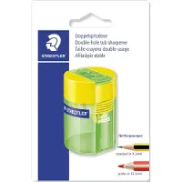 Staedtler Kaksoisteroitin säiliöllä, läpinäkyvä