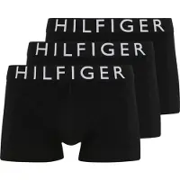 Tommy Hilfiger Underwear Bokserishortsit musta / valkoinen