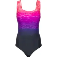 LASCANA Uimapuku tummansininen / lila / vaaleanpunainen / neonpinkki