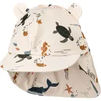 Liewood Senia Sun Hat With Ears - Cream - 9-12M