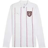 Puma Manchester City Fc 24/25 Ennen Ottelua Collegepaita Puolivetoketjulla