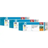 HP 91 Mustepatruuna Keltainen