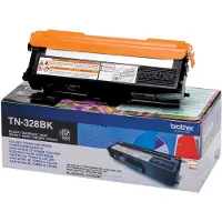 Brother TN-328BK Extra High Yield -laservärikasetti, musta