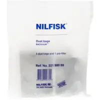 Nilfisk Pölypussit, paperi, 5kpl.
