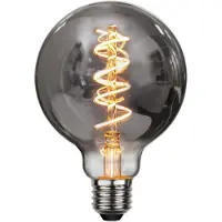 Star Trading Koriste LED filamentti E27 G95 Smoked