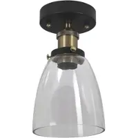 PR Home Kappa Kattovalaisin Musta/messinki Kirkas 14cm