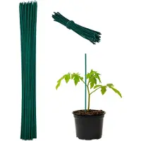Relaxdays Sarja 50 puutarhagrilliä 30 cm, vihreä