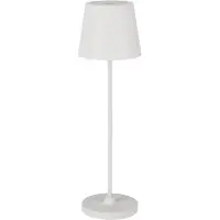 Eglo CABOZO PÖYTÄLAMPPU - Valkoinen - Korkeus: 37 cm, Halkaisija: 11 cm