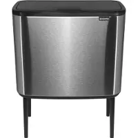 Brabantia Bo touch bin 36 litraa matta ruostumaton teräs