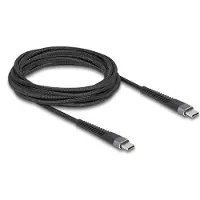 DeLOCK 81126, 3 m, USB C, USB C, USB 2.0, 0,48 Gbit/s, Musta