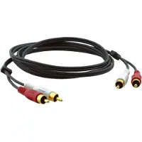 Kramer C-2RAM/2RAM-2 2 RCA AUDIO (MALE - MALE) CABLE (2') 0.6M (95-0202002)
