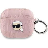 Karl Lagerfeld KLA3PGKIPP AirPods 3 cover pink/pink Monogram Karl Head (KLA3PGKIPP)