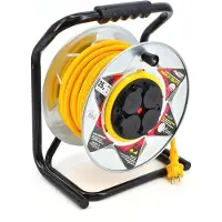 AWTOOLS Jatkojohto kelalla AW70264; 3x2,5 mm²; 40 m