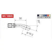 TRW Varioliitin Kolmessa MV10B20 TITAANI