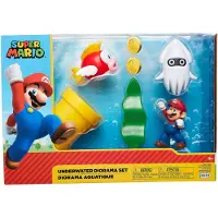 Super Mario Nintendo 6Cm Underwater Diorama - Multi/patterned - 6 cm
