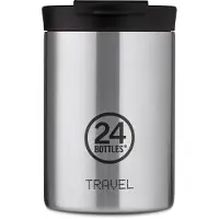 24Bottles Travel Tumber - Silver - 35 CL