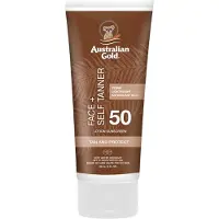 Australian Gold SPF 50 Face + selftanner 88 ml