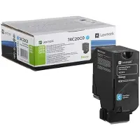 Lexmark 74C20C0-laservärikasetti, syaani