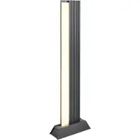 TRIO Lighting Led pylväsvalaisin MARIZA, Musta, Alumiini, Moderni