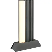 TRIO Lighting Led pylväsvalaisin MARIZA, Musta, Alumiini, Moderni