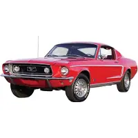 Airfix Quickbuild Leluauto Ford Mustang Gt 1968