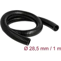 DeLOCK 60459, Musta, Muovi, 1 kpl, 2,85 cm, 1000 mm