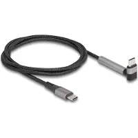 DeLOCK – USB 2.0 Kaapeli USB-C kulmikas USB-C-standardi PD3.0 60W 1,5 m (81172)