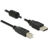 DeLOCK - USB-kaapeli - USB (han) til USB Type B (han) - USB 2.0 - 1,5 m - lajittelu
