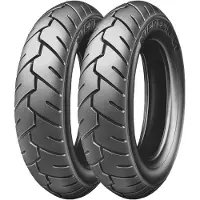Michelin S1 80/90-10 TL/TT, Maantiekrengas edessä/takana