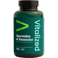 Vitalized Spermidine & Resveratrol 30 kaps ravintolisä