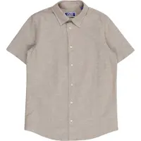 Jack & Jones Jjbreeze Linen Blend Shirt Ss Sn Jnr - Beige - 152