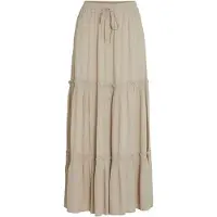 Vila Vimesa Hw Maxi Skirt - Noos - Beige - 44