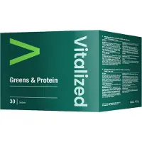 Vitalized Greens & Protein 30 Sachet ravintolisä