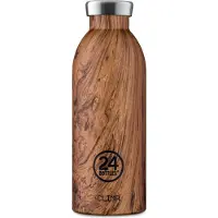 24Bottles Clima Bottle - Brown - 500 ml