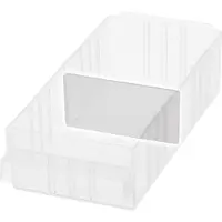 Raaco 150-01, Läpinäkyvä, Polypropeeni (PP), 64 mm, 1,4 mm, 31 mm, 145 g