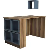 Skye Decor Työpöytälaatikko - pähkinä
