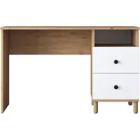 Skye Decor Työpöytä , 120x73,8x50cm, beige/valkoinen