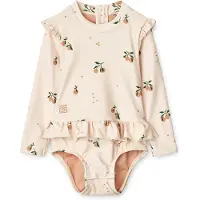 Liewood Sille Uimapuku Baby, Peach/Sea Shell, 80